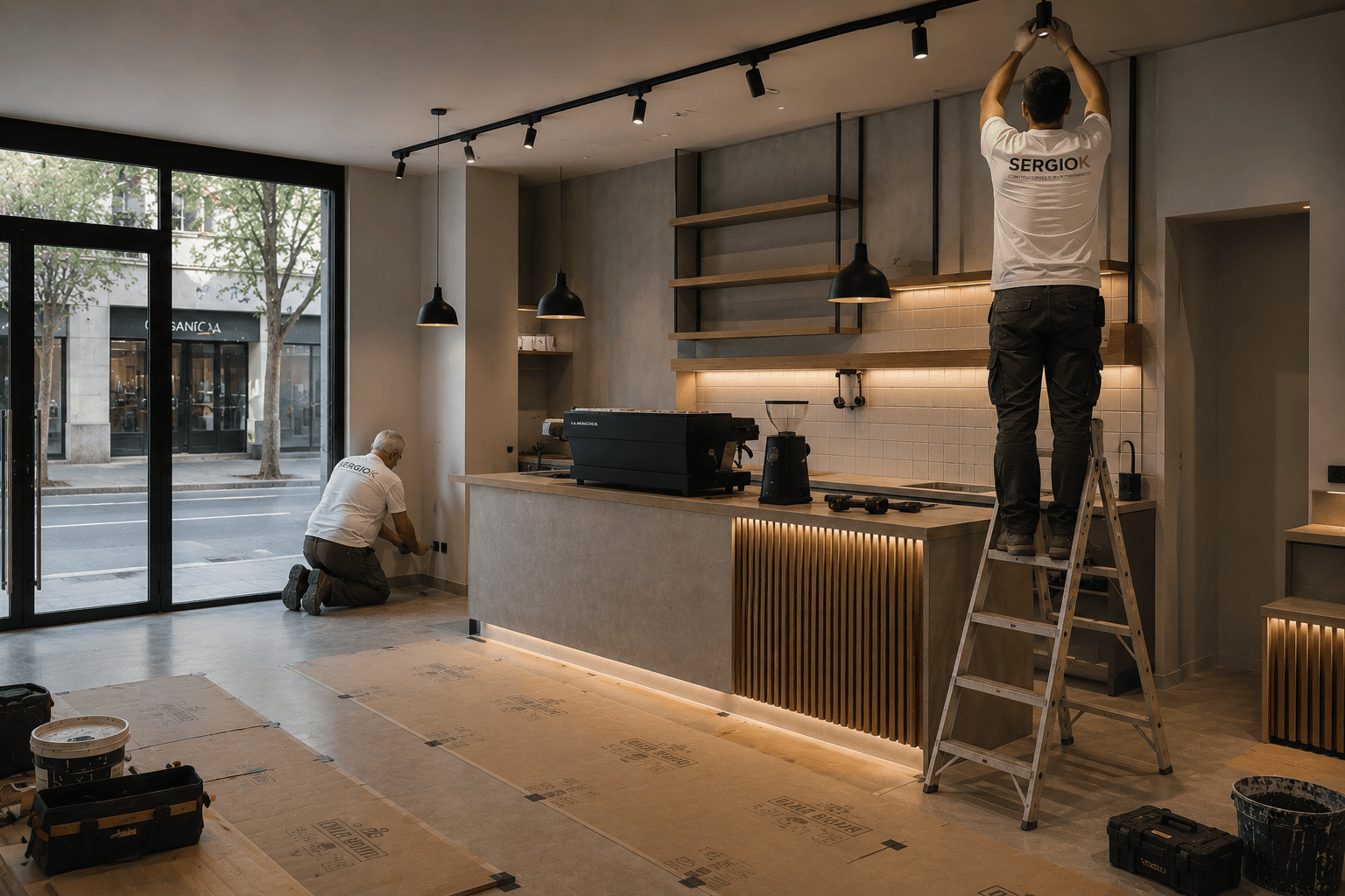 Local comercial acondicionado para apertura